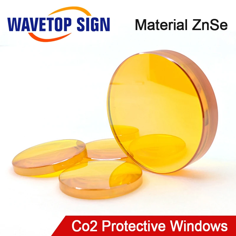 Co2 Laser Protective Windows ZnSe Material Dia.12 19 20 25 38.1mm for Co2 High Power Laser Cutting and Beauty Instrument