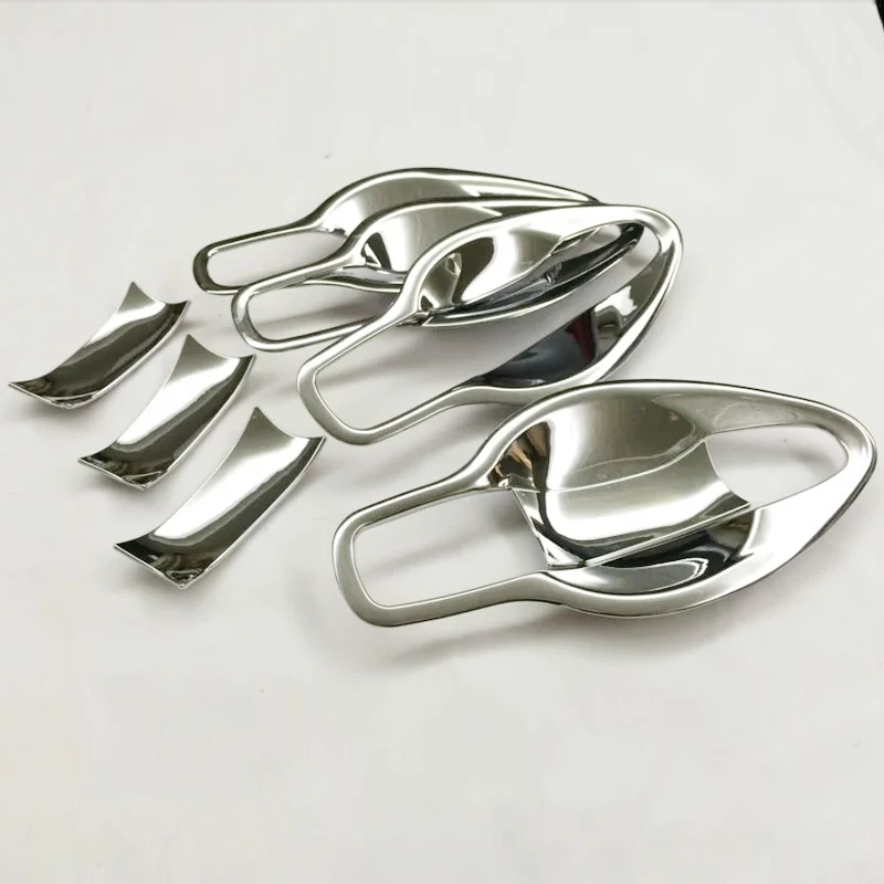 

2015 2016 2017 2018 For Nissan Murano Car Door Protector Handle Bowl Cover Trim ABS Plastic Chrome Auto Styling Accessories 8Pcs