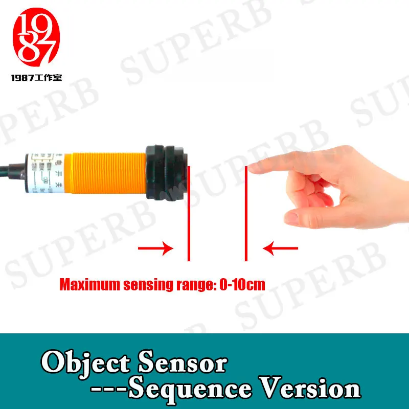 Acessórios para sala de fuga da vida real, sensor de objeto, qualquer objeto próximo aos sensores no pedido certo para desbloquear de excelentes adereços para sala de fuga