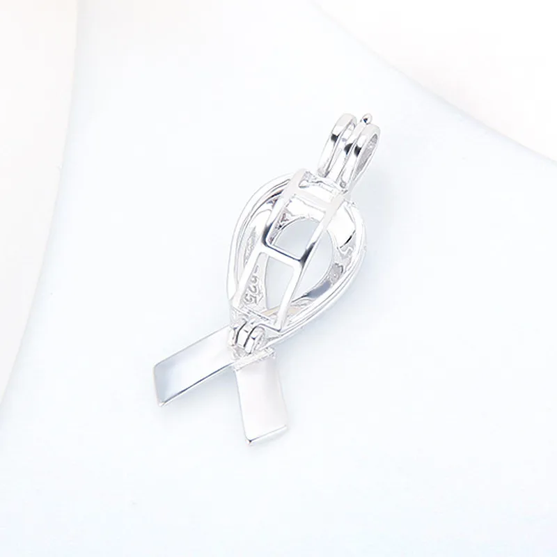 CLUCI – pendentif en argent 925 pour femme, 3 pièces, thème de sensibilisation à l'autisme, médaillon de perles, bijoux SC280SB, 925