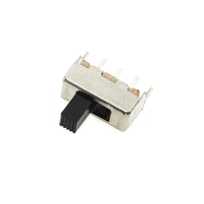 50Pcs SS12F44G5 SS12F44 SS-12F44 Handle 5mm MINI Miniature DIP Slide Switch 1P2T 3Pin DIY DVD Power Switch Electronic Accessorie