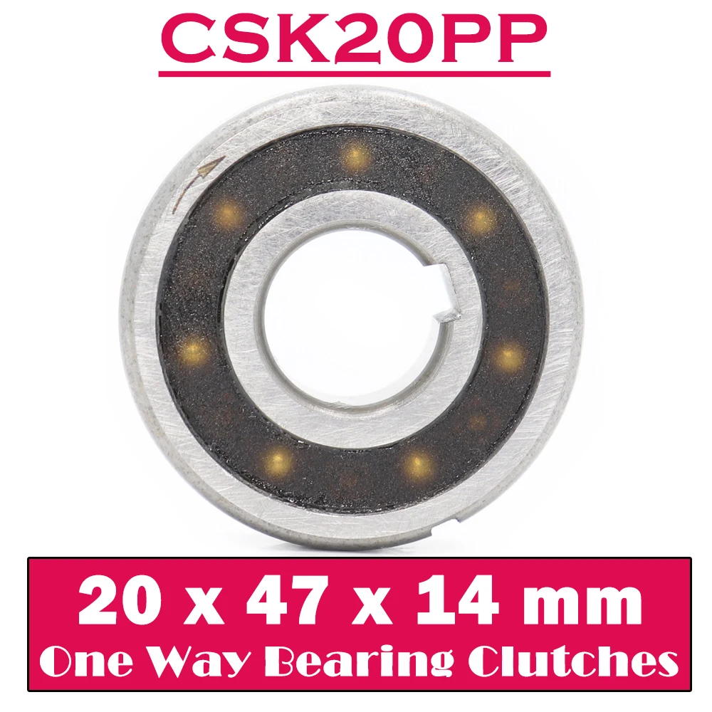 

CSK20PP односторонняя муфта подшипника 20*47*14 мм (1 шт.) с Keyway CSK6204PP подшипники сцепления свободного колеса CSK204PP