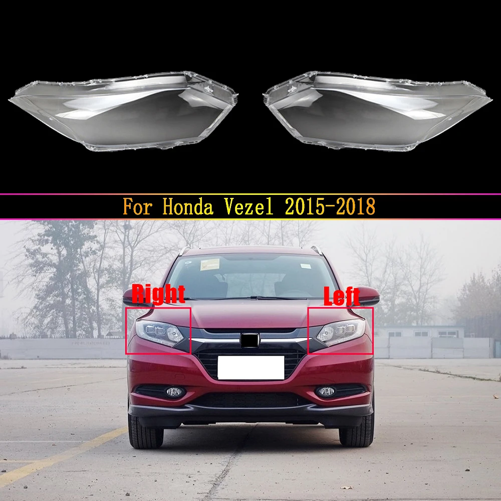 

Car Replacement Headlight Clear Lens Cover Lampshade Waterproof Bright Shell Cover For Honda Vezel 2015 2016 2017 2018