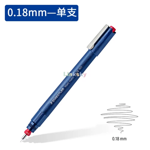Staedtler Mars Matic 700 Technical Pen with Tubular Tip,No drying