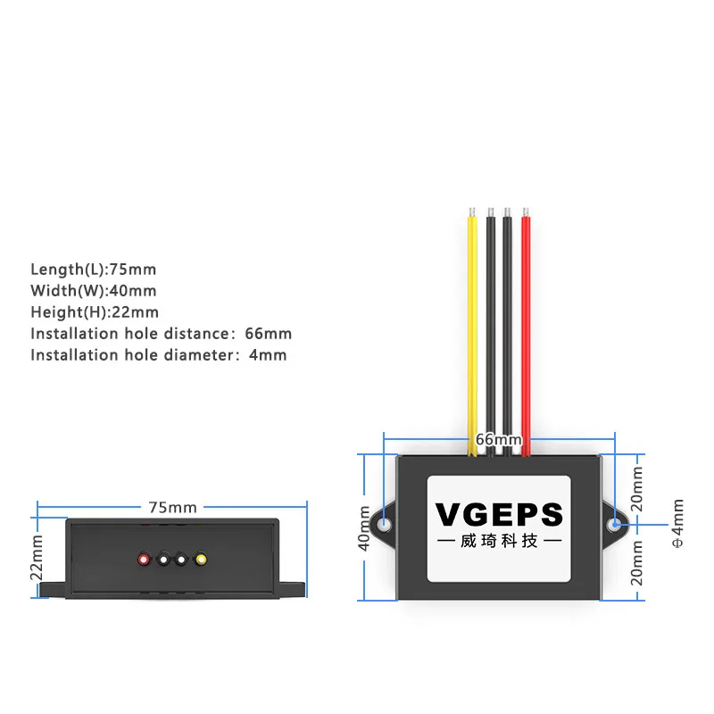 12V to 24V DC power booster 12V liter 24V vehicle power transformer module DC-DC regulator