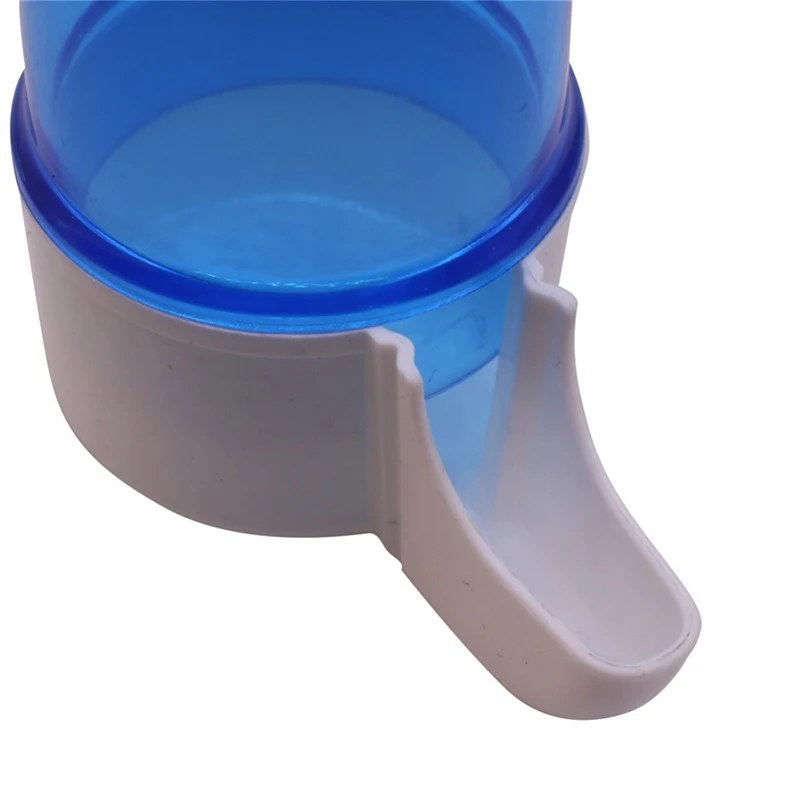 5 Pcs Bird Trough Drinking Water Width 4.5cm High 10cm Parrot Automatic Feeder Waterer Sprinkler Anti-scattering Bird Supplies