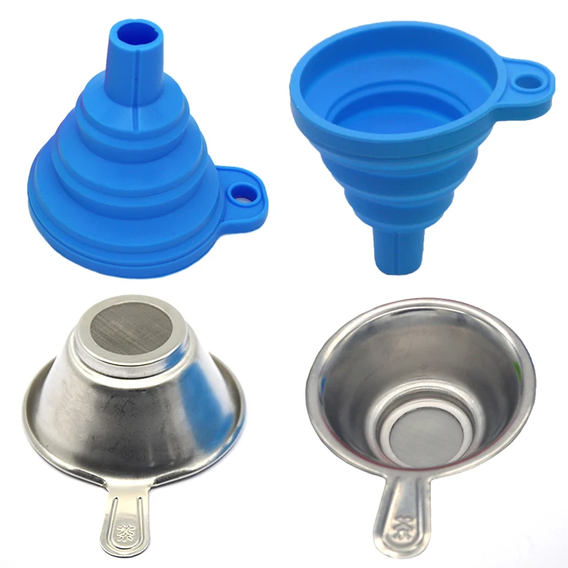 1SET High Quality Metal Uv Resin Filter Cup+Silicon Funnel Disposable For ANYCUBIC Photon SLA DLP 3D Printer Parts