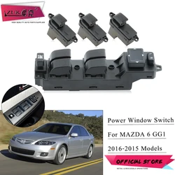 ZUK Car Power Master Window Control Switch For MAZDA 6 GG1 2006 2007 2008 2009 2010 2011 2012 For Left Hand Drive Car