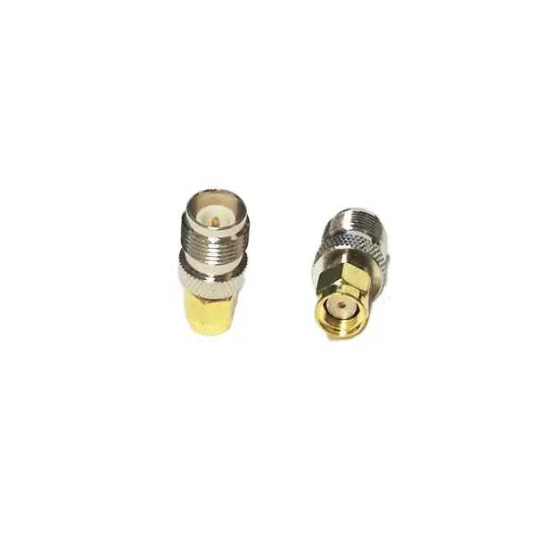 1pc NEW  RP-TNC Female Jack  to RP-SMA  Male Plug  RF Coax Adapter Convertor   Straight  Goldplated  Wholesale