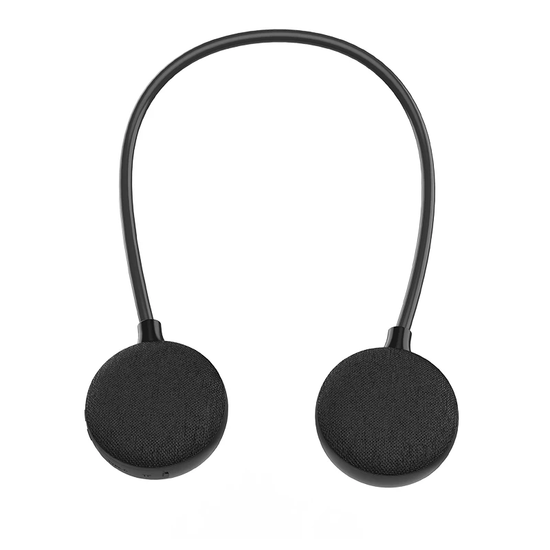 Rockmia EBS-906 Neck Speaker Bluetooth5.0 Wearable Music Player Flexible Stereo Sound Box PX4 Waterproof Fabric Wireless Altavoz