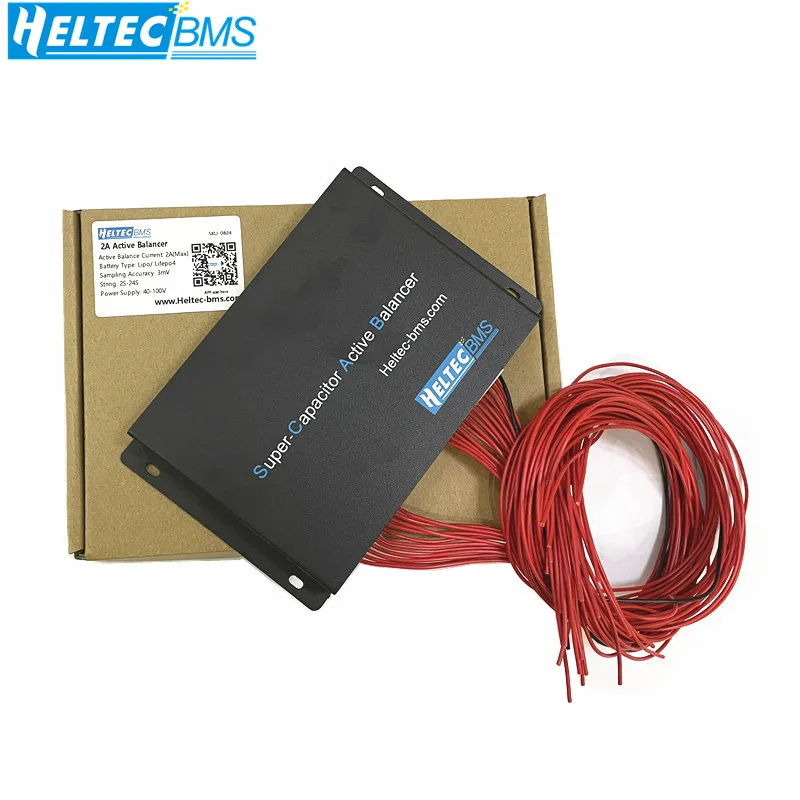 

Heltec Smart Active Balancer 2S-24S 1A 2A Supercapacitor Active Equalizer Balancer RS485/CAN Li-ion Lipo /Lifepo4/LTO