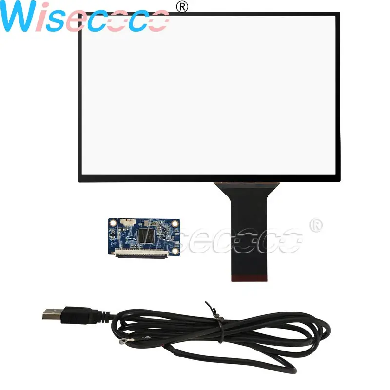 

Wisecoco 10.1 Inch Capacitive Touch Screen 227*146.5mm USB Interface 10-point Trackpad for Android Raspberry Pi WIN7 8 10 System