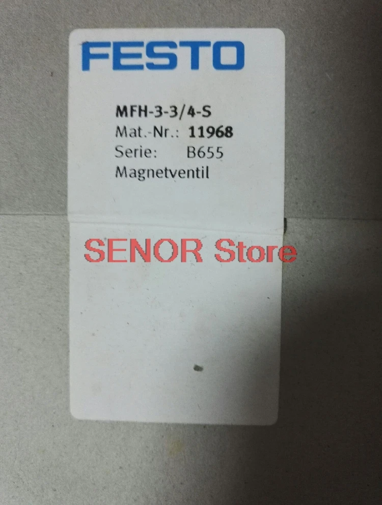 Brand new original solenoid valve MFH-3-3/4-S 11968 without coil