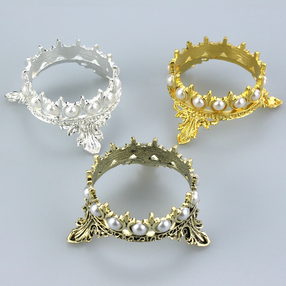 Crown Design Nail Art Brush Holder Nails Salon Brushes Pen Rack Accessory Carving Carrier Storage Manicure Tool Holder Stand