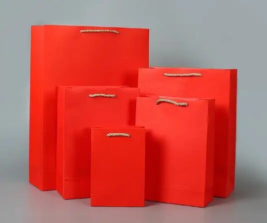 

Wedding gift bag wedding gift bag red festive tote bag can be customized LOGO