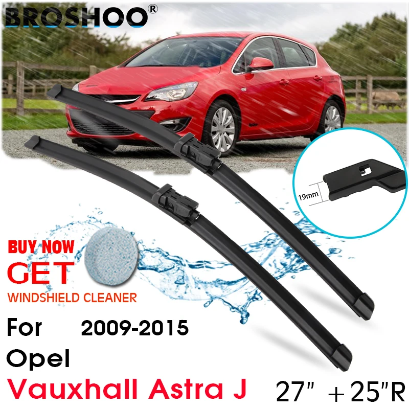 

Car Wiper Blade Front Window Windscreen Windshield Wiper Blades Auto Accessories For Opel Vauxhall Astra J 27"+25"R 2009-2015