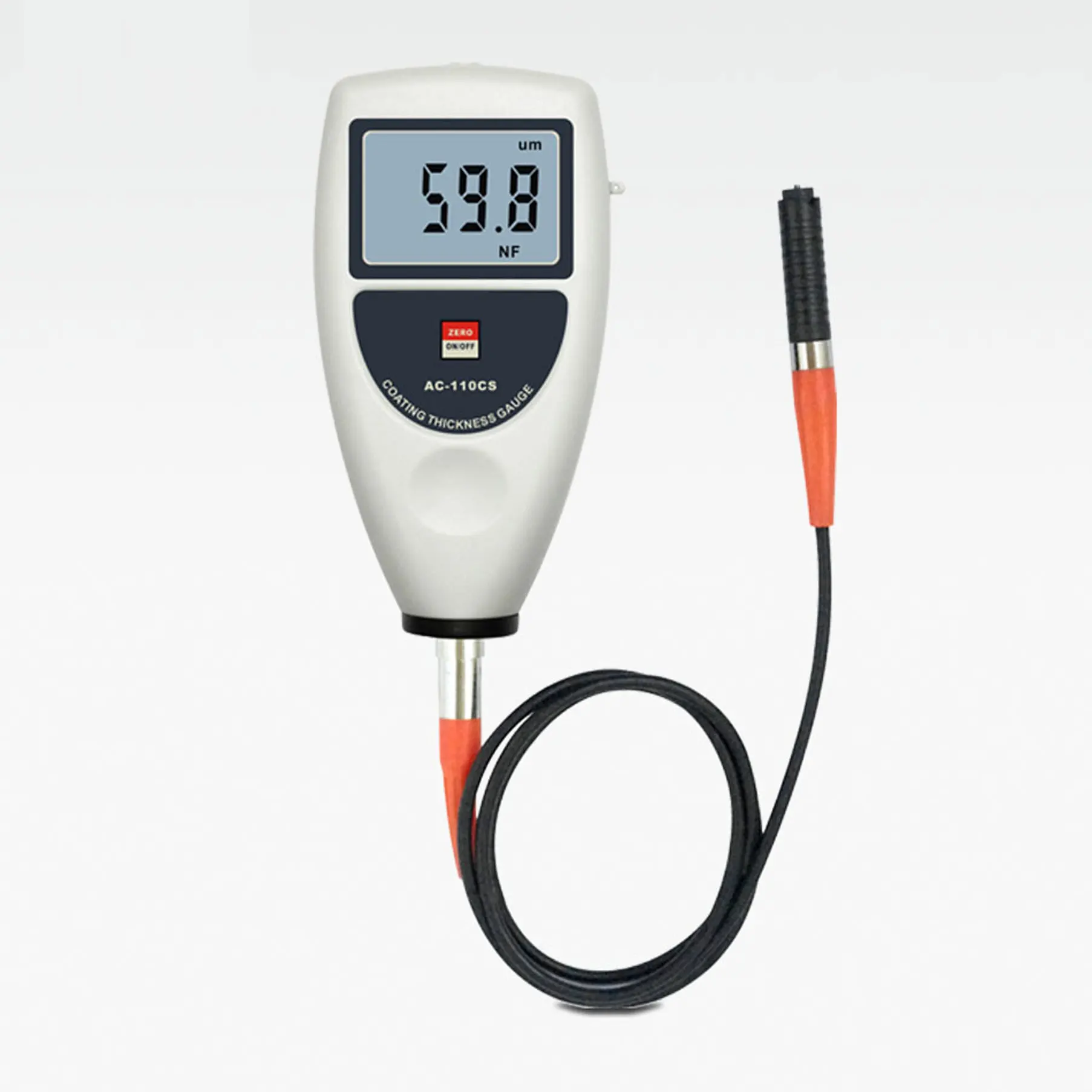 Digital Separate Type Thickness Gauge AC-110CS Basic Type Coating measuring range 0~1250 um 0~50mil portable