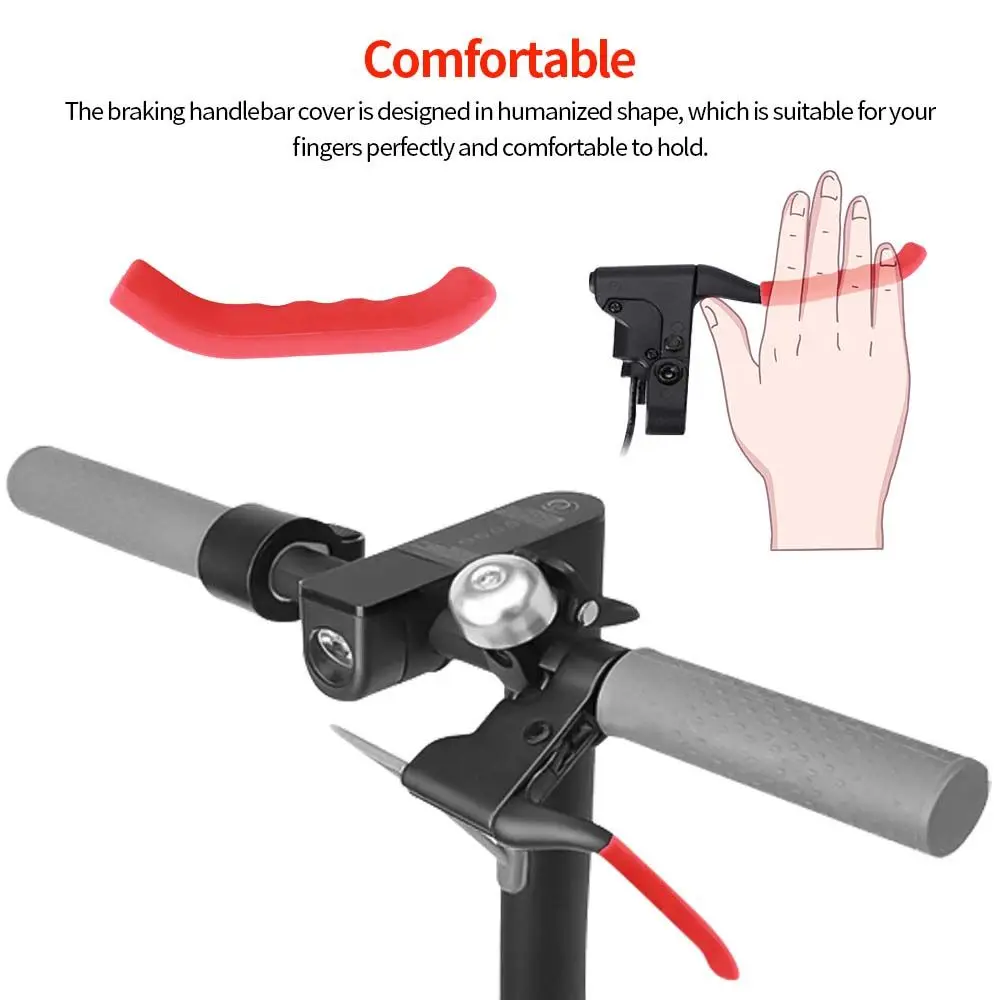 Anti-Slip Handle Sleeve Electric Scooter Foot support Cover Brake lever cover Braking Cover Handlebar Cover Handlebar Protector