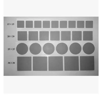 1000Pcs/Rollen Platz Runde Silber Blank Für Geheime Code Abdeckung Home Spiel Hochzeit Scratch Off Aufkleber – Detail 6