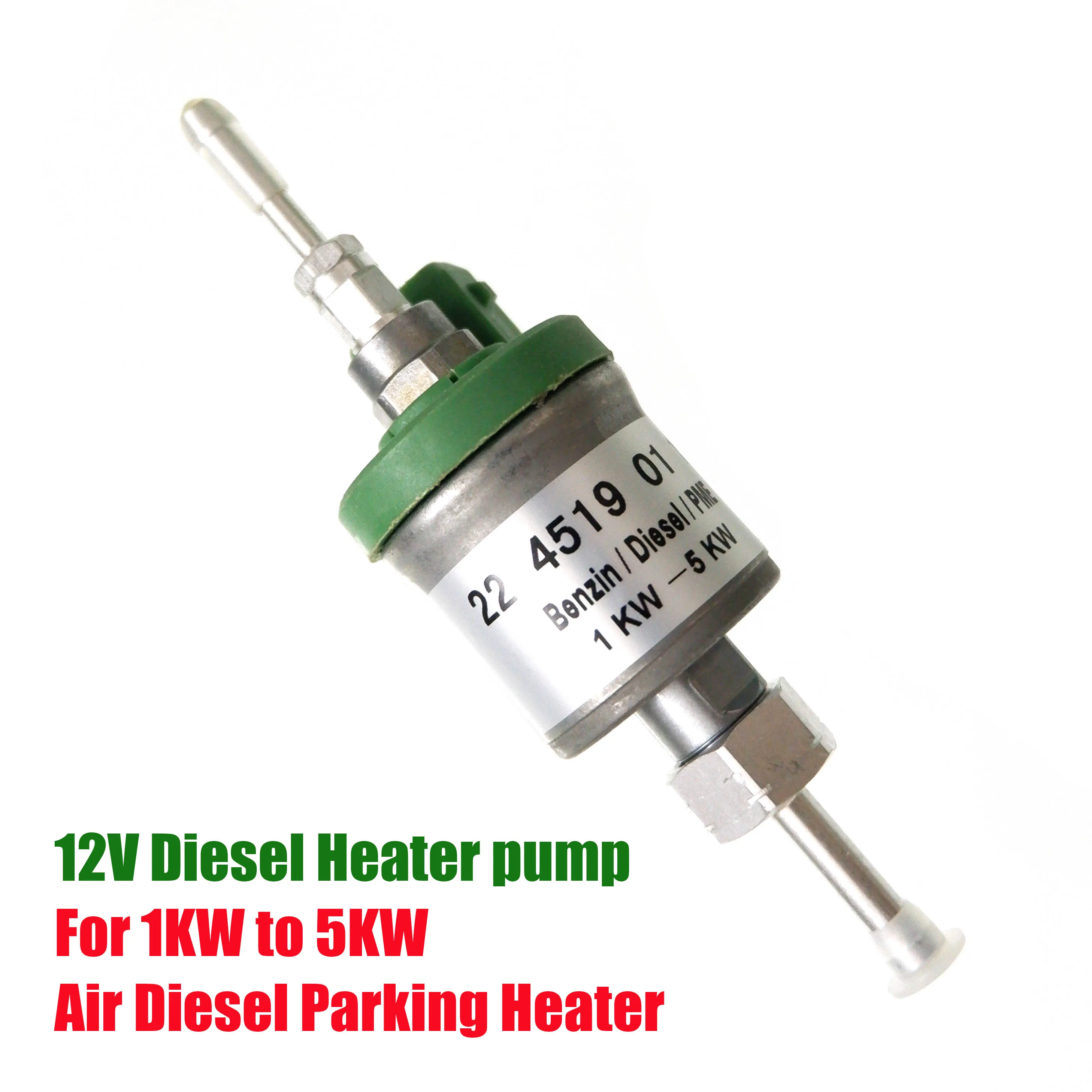 12V 1KW to 5KW Car Truck Oil Fuel Pump Air Parking Heater Electronic Pulse Metering Pump Removable Less noise 0.022ml/s