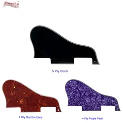 Xinyue Custom Guitar Pickgaurd For Left Handed Hole ES 335 Short Jazz Archtop Guitar Pickguard Scratch Plate