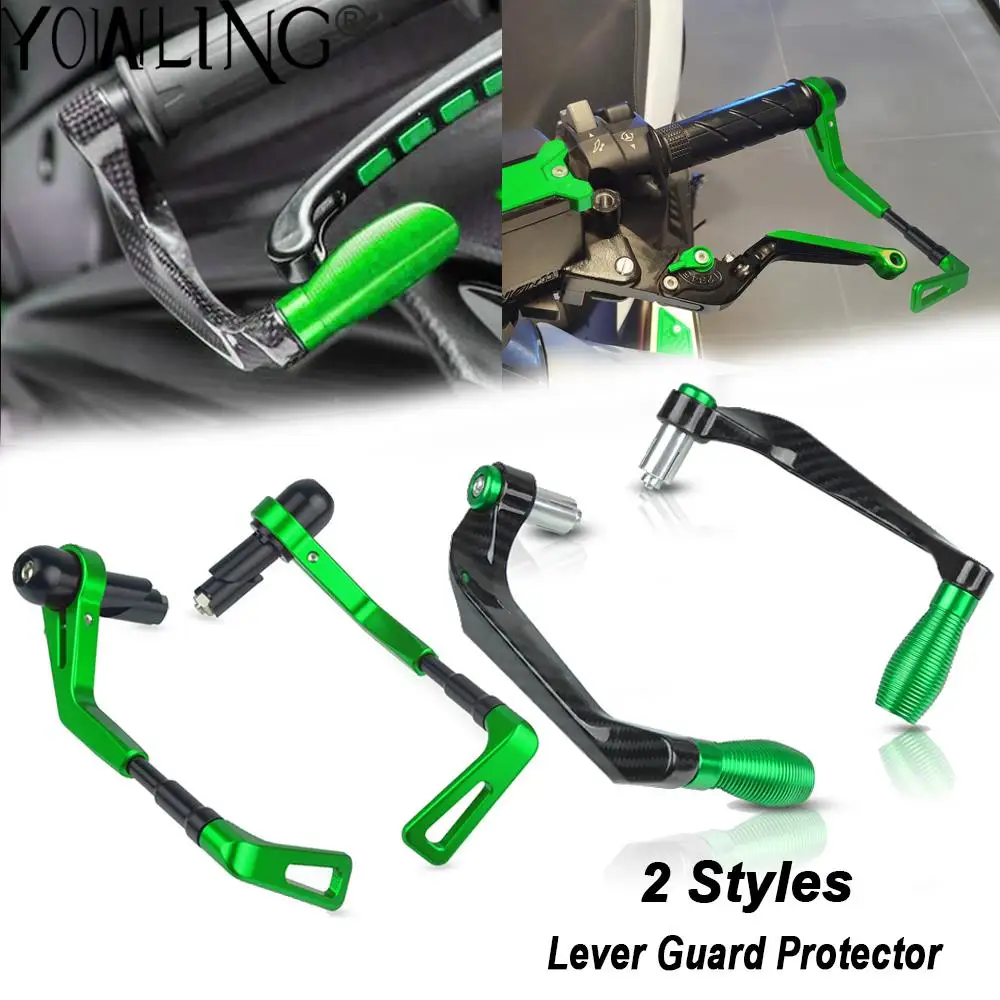 

7/8" 22mm Motorcycle Lever Guard For KAWASAKI NINJA400 NINJA400R NINJA650R ER6F Brake Clutch Levers Guards Protection Proguard