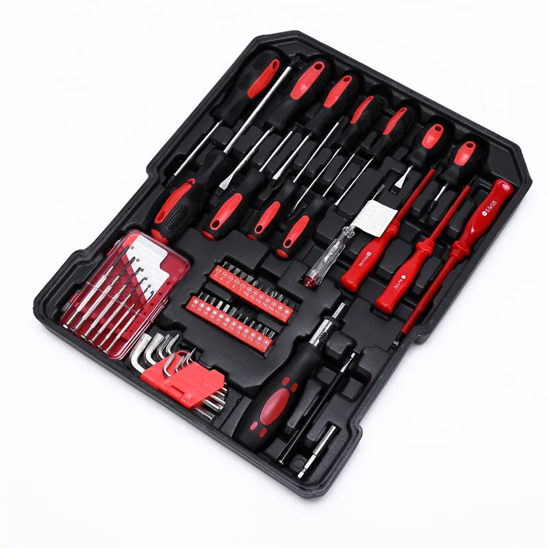 Hardware Tools Manual Repair Wrench Tool Set 187 Combination Set Auto Repair Tools