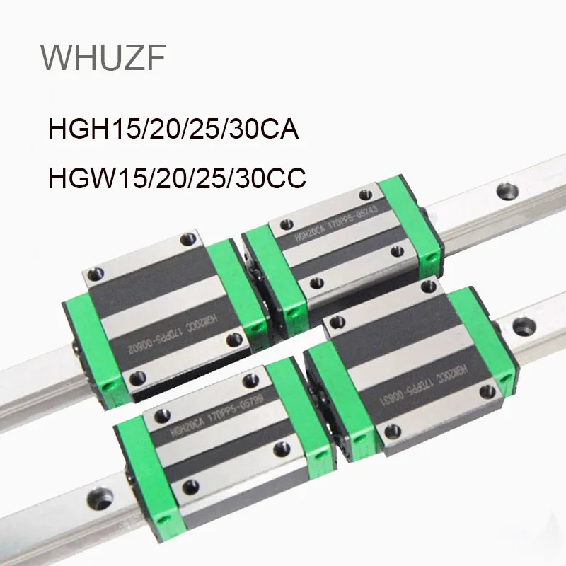 HGH15CA HGW15CC HGH20CA HGW20CC HGH25CA HGW25 HGH30 HGW30 Slider Block Match Use HGR Linear Guide for Linear Rail CNC Diy parts