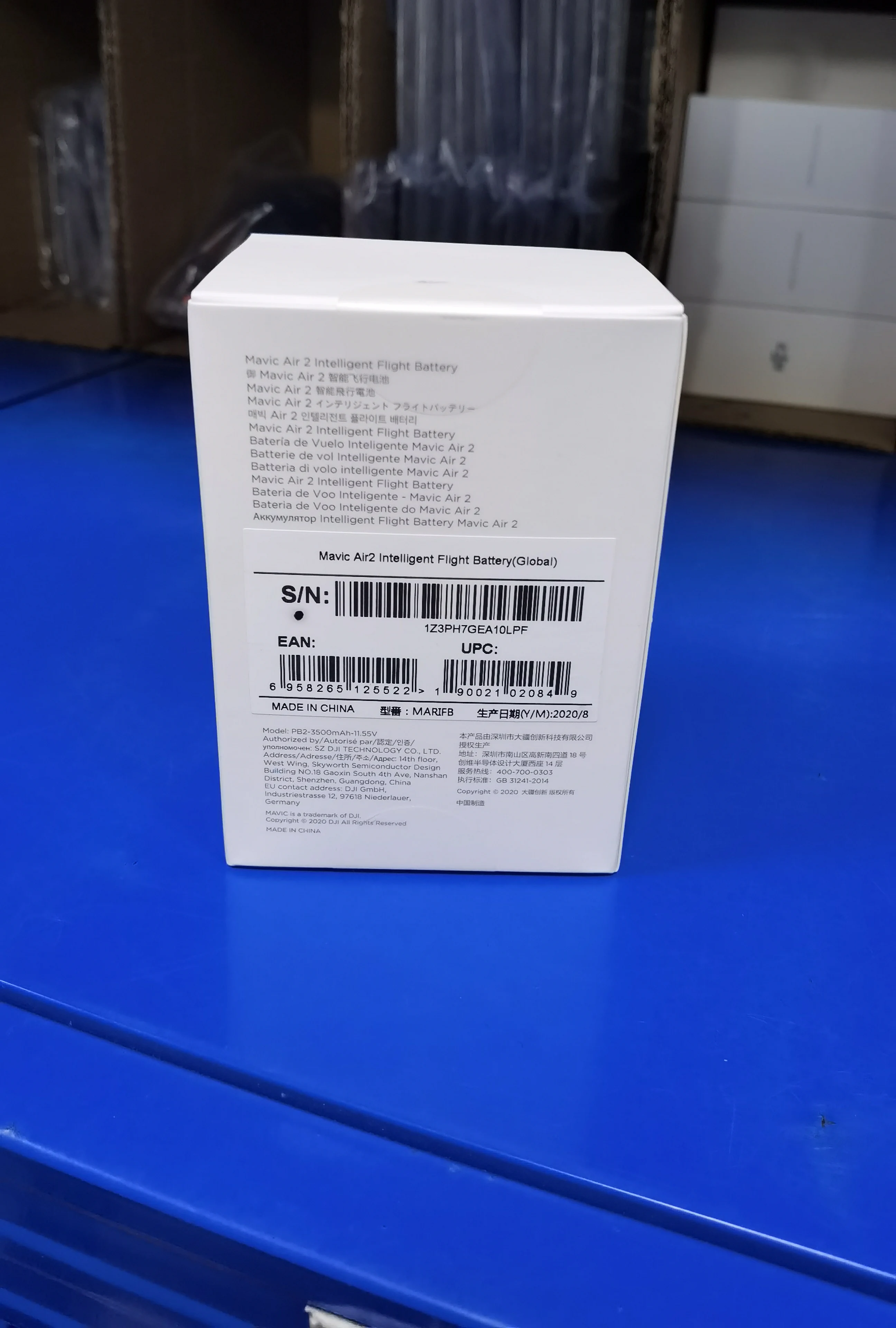 Original DJI Mavic Air 2 Battery 3500mAh Battery High-energy 34 Minutes Flight Time Battery For Mavic Air 2S/2 Universal Drone