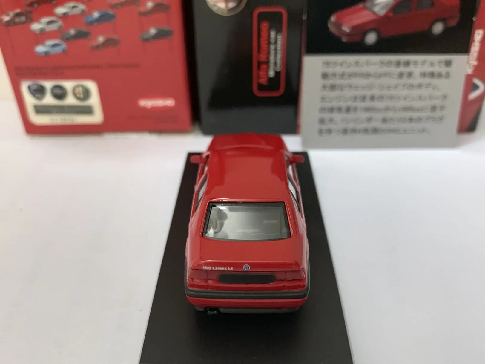 1:64 KYOSHO Alfa Romeo 155 Collect die casting alloy trolley model