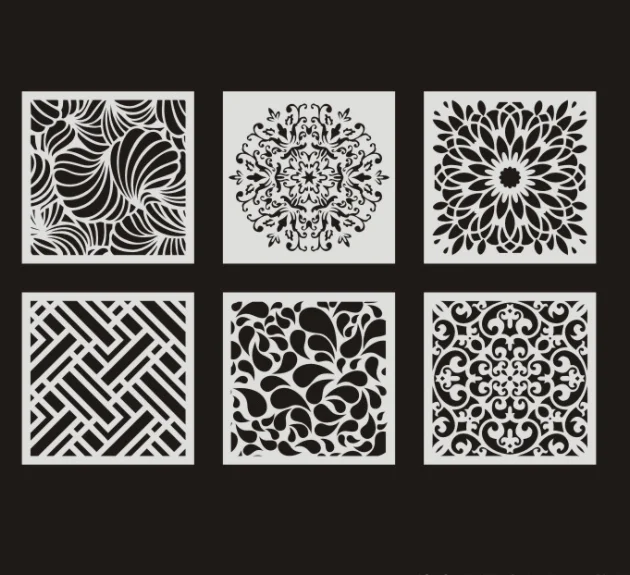 30*30 cm diy mandala stencils for woodcut painting, scrapbook wall art stamping decoration album embossed paper card 12 inches