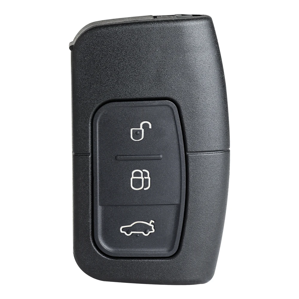 Keyecu New Smart Remote Key Shell Case 3 Buttons for Ford Focus Mondeo Galaxy S-Max C-Max Kuga 2005 2006 2007 2008 2009 2010