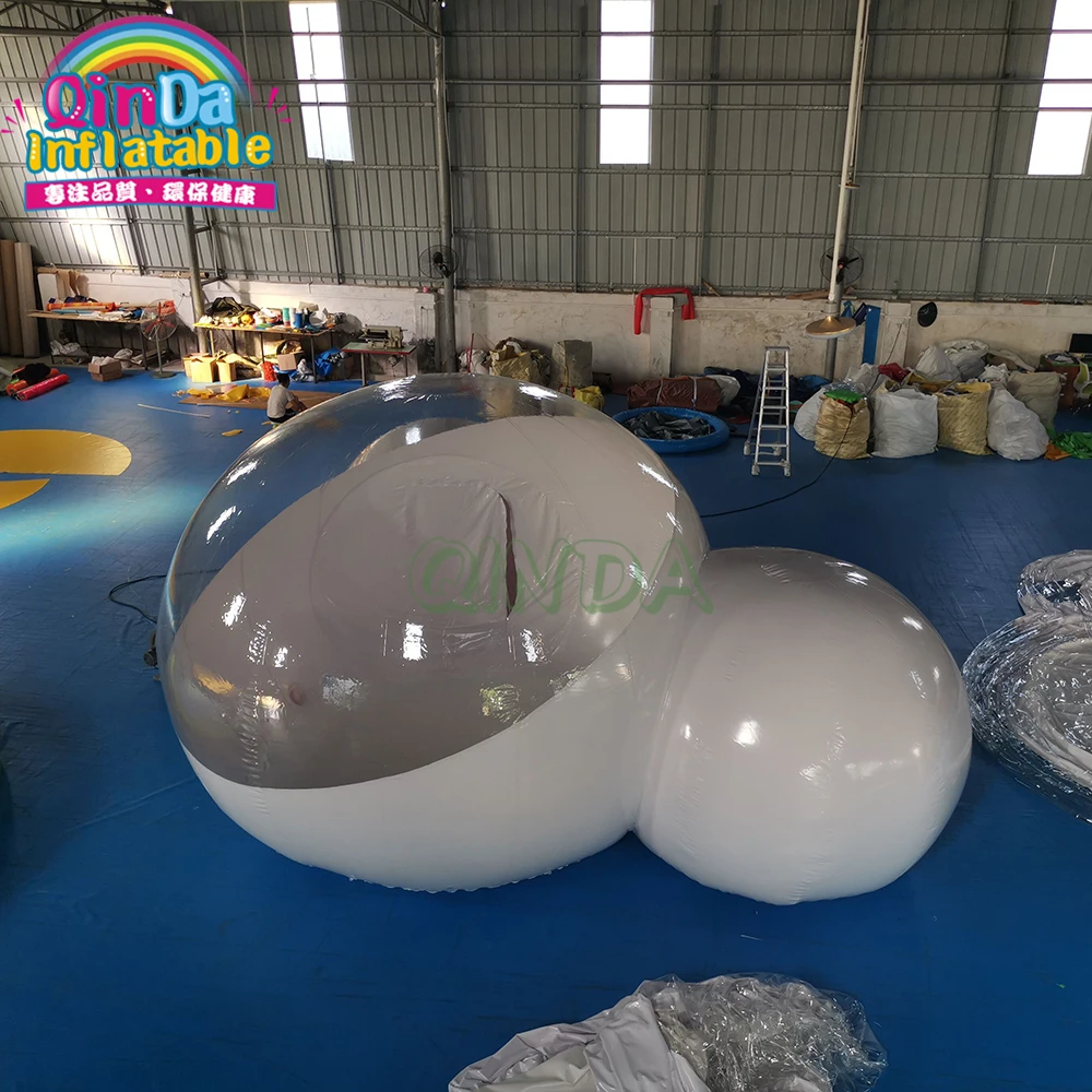 Transparent Inflatable Dome Bubble Tent, Clear Inflatable Tent Camping House