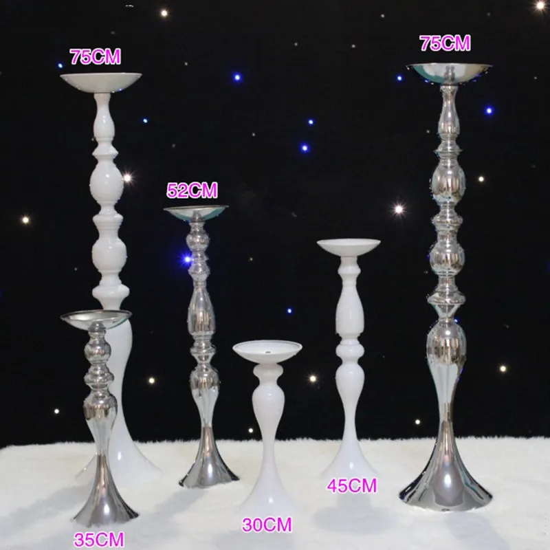 New Arrival Wedding Decoration Mermaid Guide Candlestick Metal Flower Rack T Station Road Lead Home Decor Vase 10 Pcs