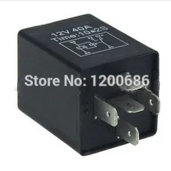 30A Automotive 12V Time Delay Relay SPDT 5S 10S 5 second/ 10seconds delay on relay would output after turn on the switch