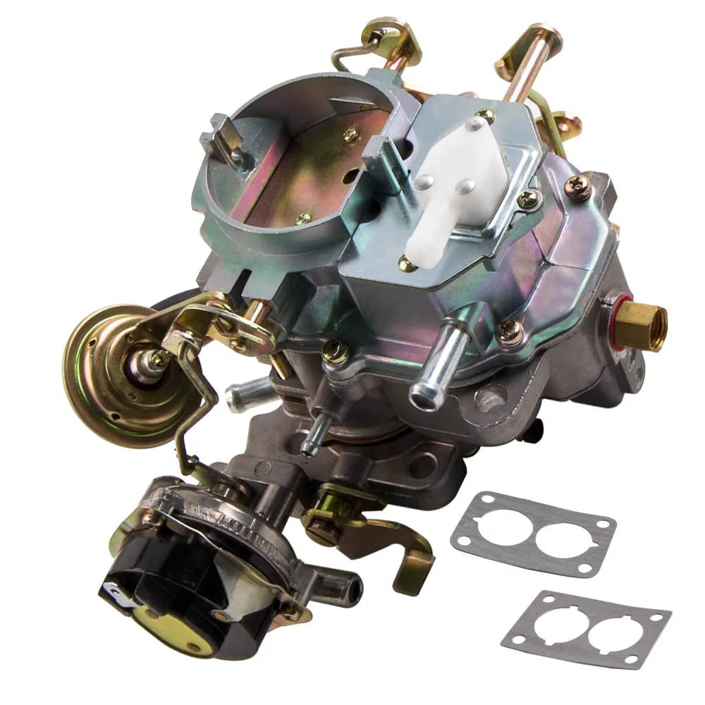 New Carburetor w/ Electric Stepper Motor For Jeep CJ-7 1981 1982 1983 1984 1985 1986