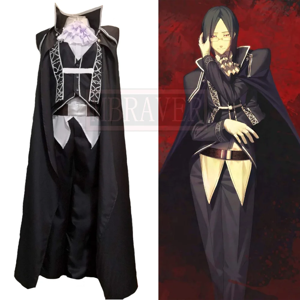 Fate/Grand Order FGO Phantom of the Opera Cosplay Costume Halloween Christmas Party Uniform Costom Made