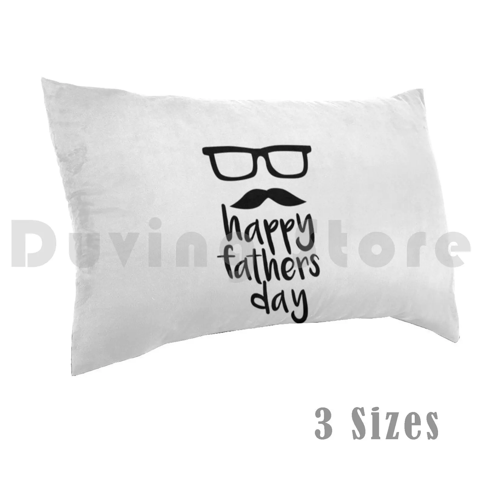 Happy Fathers Day Pillow Case DIY 50*70 Fathers Day Fathers Day Dad Hipster Dad Hipster Dad Hipster Beard