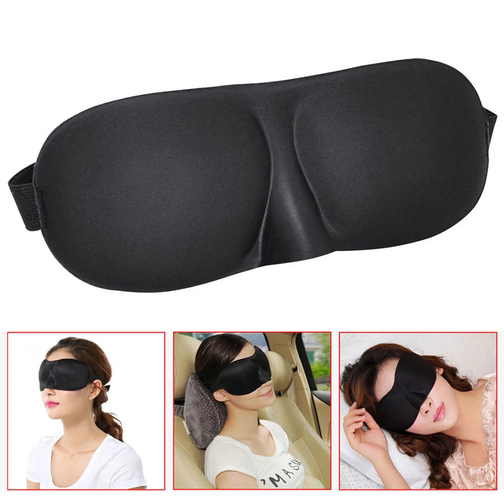 1Pcs BYEPAIN Sleeping Eye Mask 3D Sleep Mask Natural Eyeshade Cover Shade Patch Soft Portable Blindfold Travel Eyepatch Cover