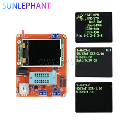 LCD GM328A GM328 transistör test cihazı diyot kapasitans voltaj frekans metre PWM kare dalga sinyal jeneratörü SMT lehimleme