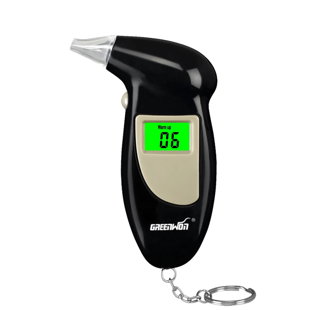 

KT-68AS GREENWON breath ketone Monitoring System LCD Alcohol Tester Digital Alcohol Detector Breathalyzer Police Alcotester