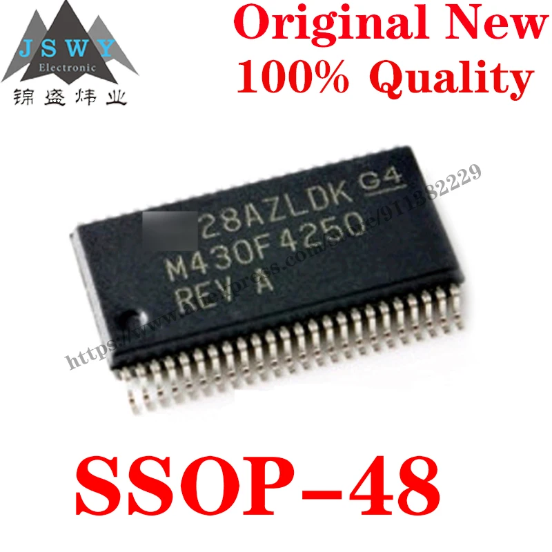 

10~100 PCS MSP430F4250IDLR TSSOP-48 M30F4250 Semiconductor 16-bit Microcontroller-MCU IC Chip for module arduino Free Shipping