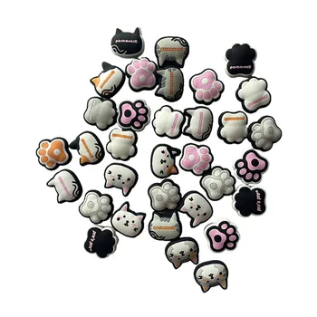 4Pcs การ์ตูนแมวใหม่และ Claw ซิลิโคนเทนนิส Damper โช้คอัพลด Tenis Racquet Dampeners การสั่นสะเทือน