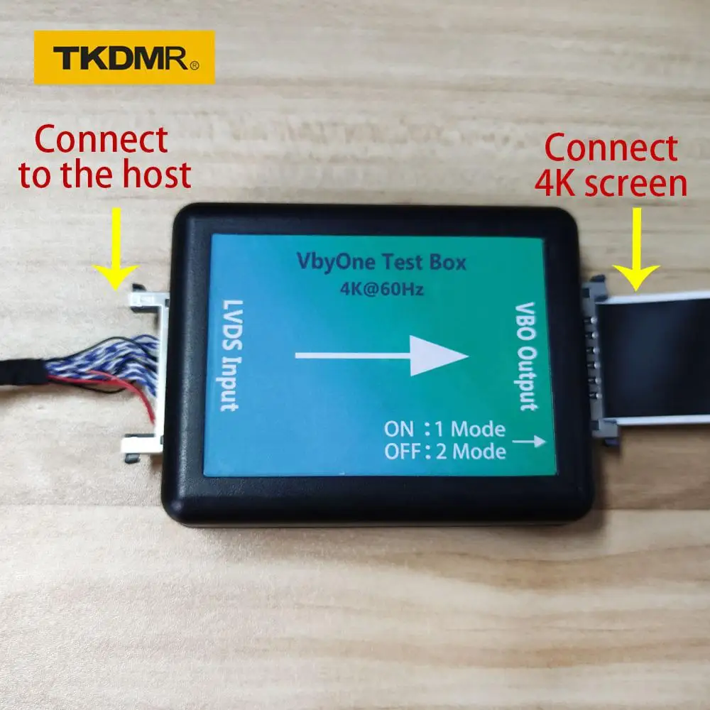 TKDMR T-80S Tester per schermo LCD dedicato da 2K a 4K scheda adattatore rilevatore schermo LCD schermo 4K/scheda adattatore VB-ONE / VB1