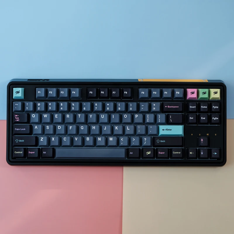 Imagem -02 - Teclado Mecânico Gmk Drácula Keycaps Cherry Profile Chave Tampões 135 Teclas-conjunto Keycap com 2u 1.75u Shift Gk61 Gk64 980 Mecânico