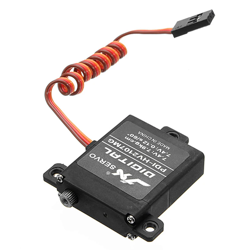 JX Servo PDI-HV2107MG 7.9kg CNC Steering Torque Digital Metal Gear Core Standard Servo For RC Fixed Wing Airplane