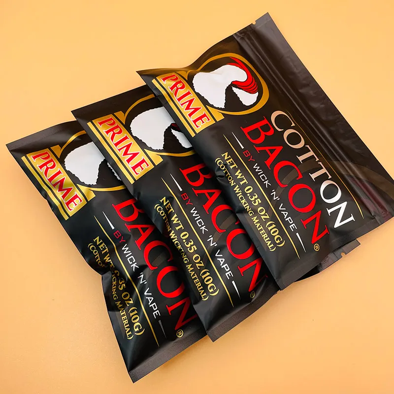 DSX хлопок бекон Vape хлопок органический хлопок для электронных сигарет восстанавливаемый RDA RBA DIY распылитель нагревательный провод