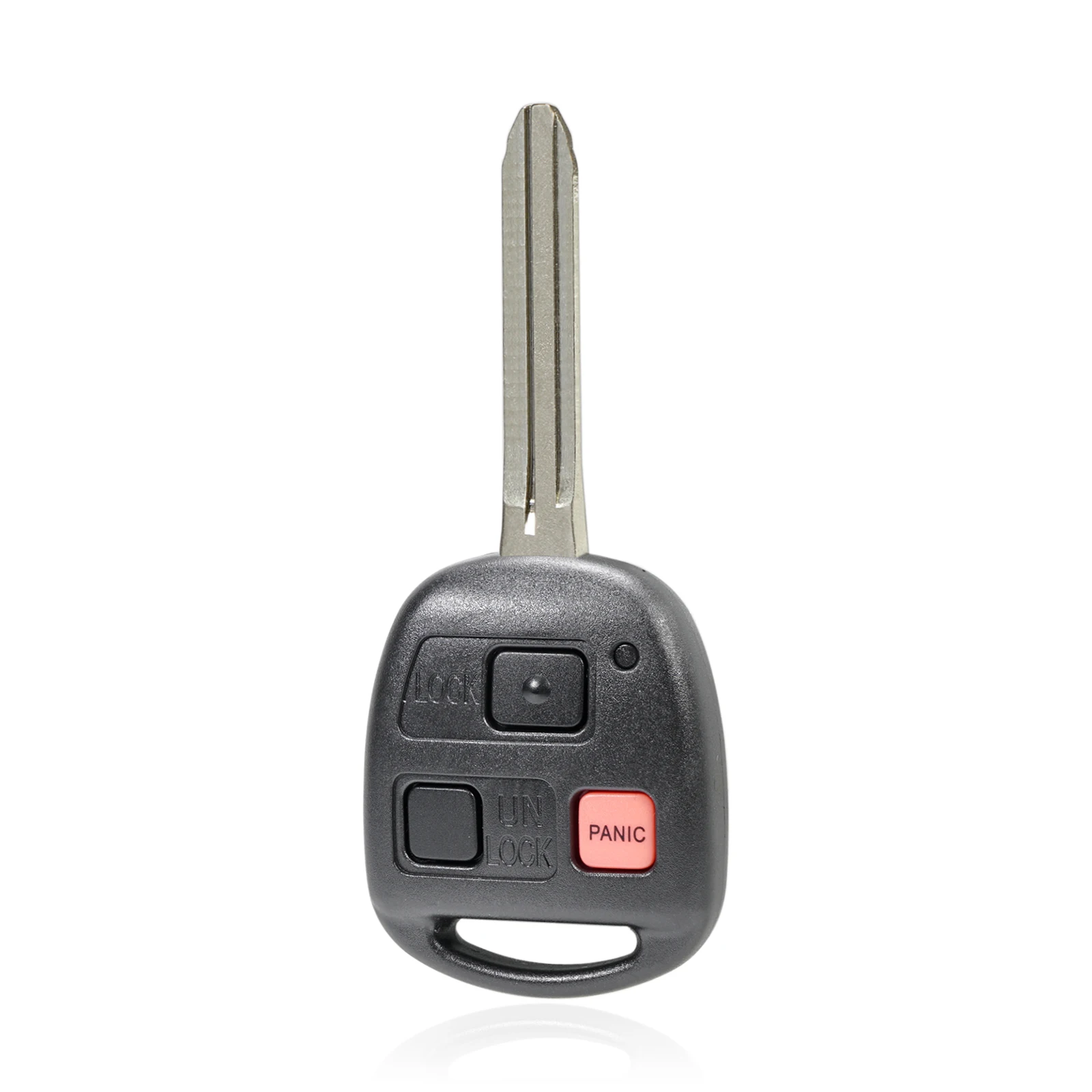 QWMEND 3 Buttons Car Remote Key for Toyota Land Cruiser 1998-2007 Smart Car Key 314.4Mhz 4D67/4C Chip HYQ1512V