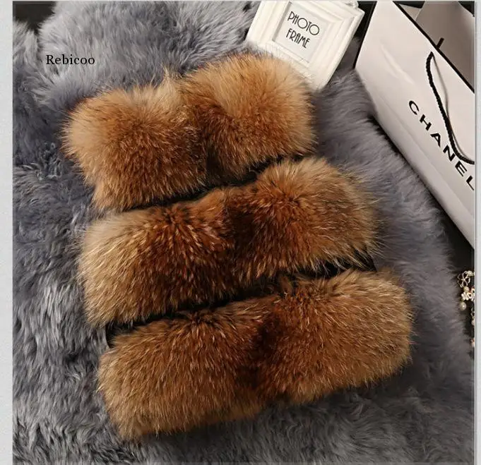 New Arrival Long Faux Fur Vest Fluffy Jacket  Women Slim Fake Fur Coats High Quality Artificial Fur Gilet