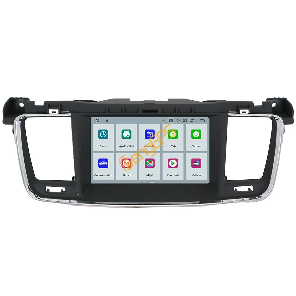 For Peugeot 508 2011 - 2018 Android Car Radio Stereo DVD Multimedia Player 2 Din Autoradio GPS Navi PX6 Unit Touch Screen